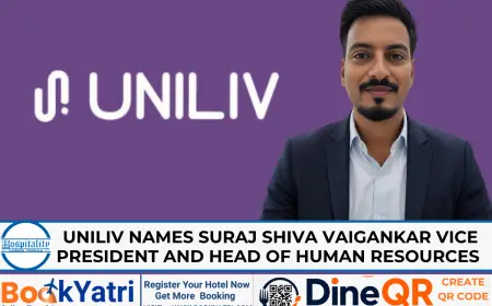Suraj Shiva Vaigankar Appointed VP and Head of HR at Uniliv