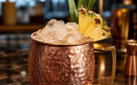 Pineapple Mule Cocktail Recipe with SOP, Garnish & Presentation Guide