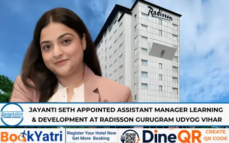 Jayanti Seth Appointed Assistant Manager L&D at Radisson Gurugram