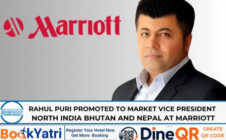 Rahul Puri Promoted to Market VP North India, Bhutan and Nepal at Marriott