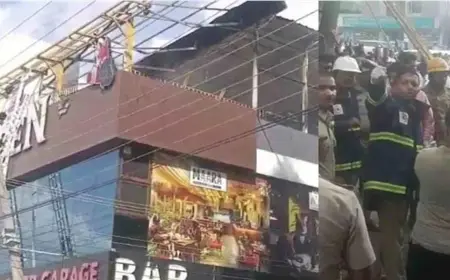 Fire Rips Through Restaurant-Pub, Killing Two and Injuring Seven