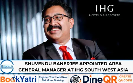 Shuvendu Banerjee appointed Area GM at IHG South West Asia