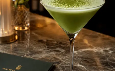 Matcha Martini Cocktail Recipe with SOP, Garnish & Presentation Guide