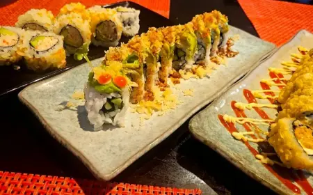 Sushi 51 Serves Sizzling American Sushi Rolls in Japan