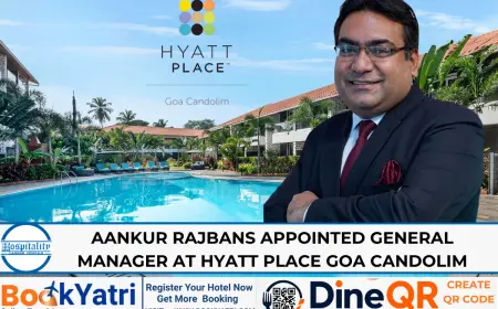 Aankur Rajbans Appointed GM at Hyatt Place Goa Candolim