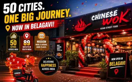 Chinese Wok Expansion Hits 50 Cities With Belagavi Launch: South India Footprint Reaches 89 Outlets