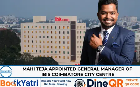 Mahi Teja Appointed General Manager of ibis Coimbatore City Centre
