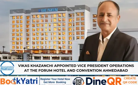 Vikas Khazanchi Appointed VPO at The Forum Hotel Ahmedabad