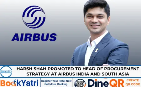 Harsh Shah Promoted to Head of PS at Airbus India and South Asia