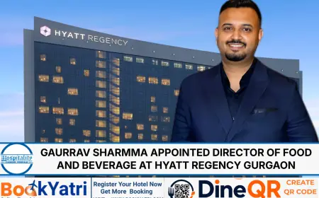 Gaurrav Sharmma Appointed Director of F&B at Hyatt Gurgaon