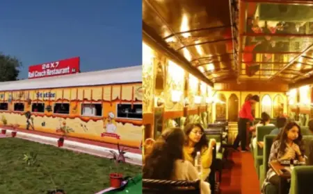Converts Train Coach into Luxury Restaurant at Bihar Station