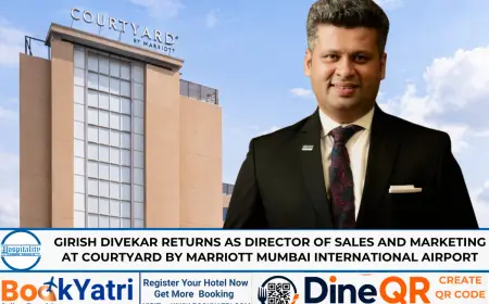 Girish Divekar Returns as DOSM at Courtyard by Marriott Mumbai