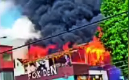 Excise DC Suspends Officer After Rooftop Restaurant Fire Inquiry