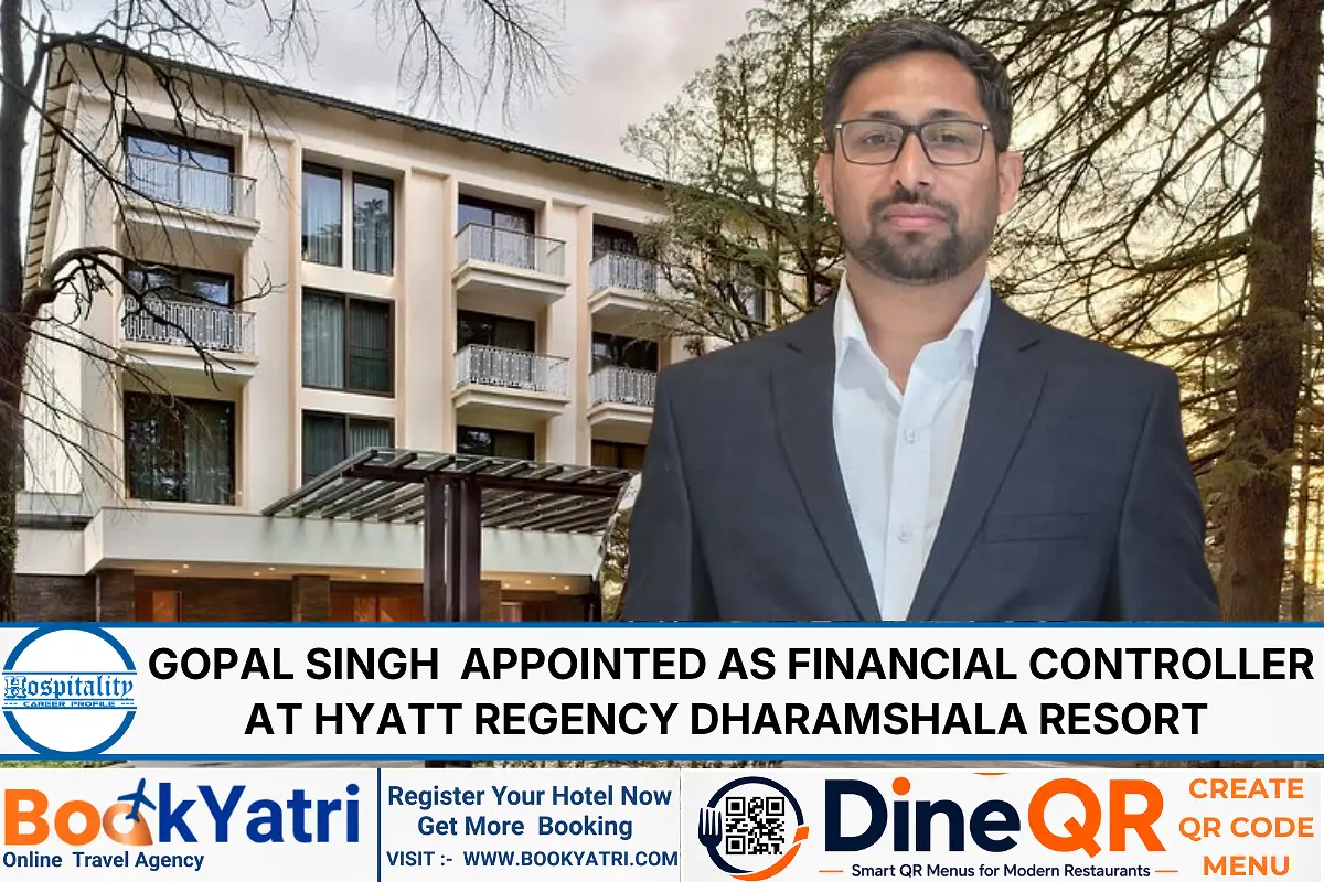 Gopal Singh Appointed Financial Controller  at Hyatt Regency