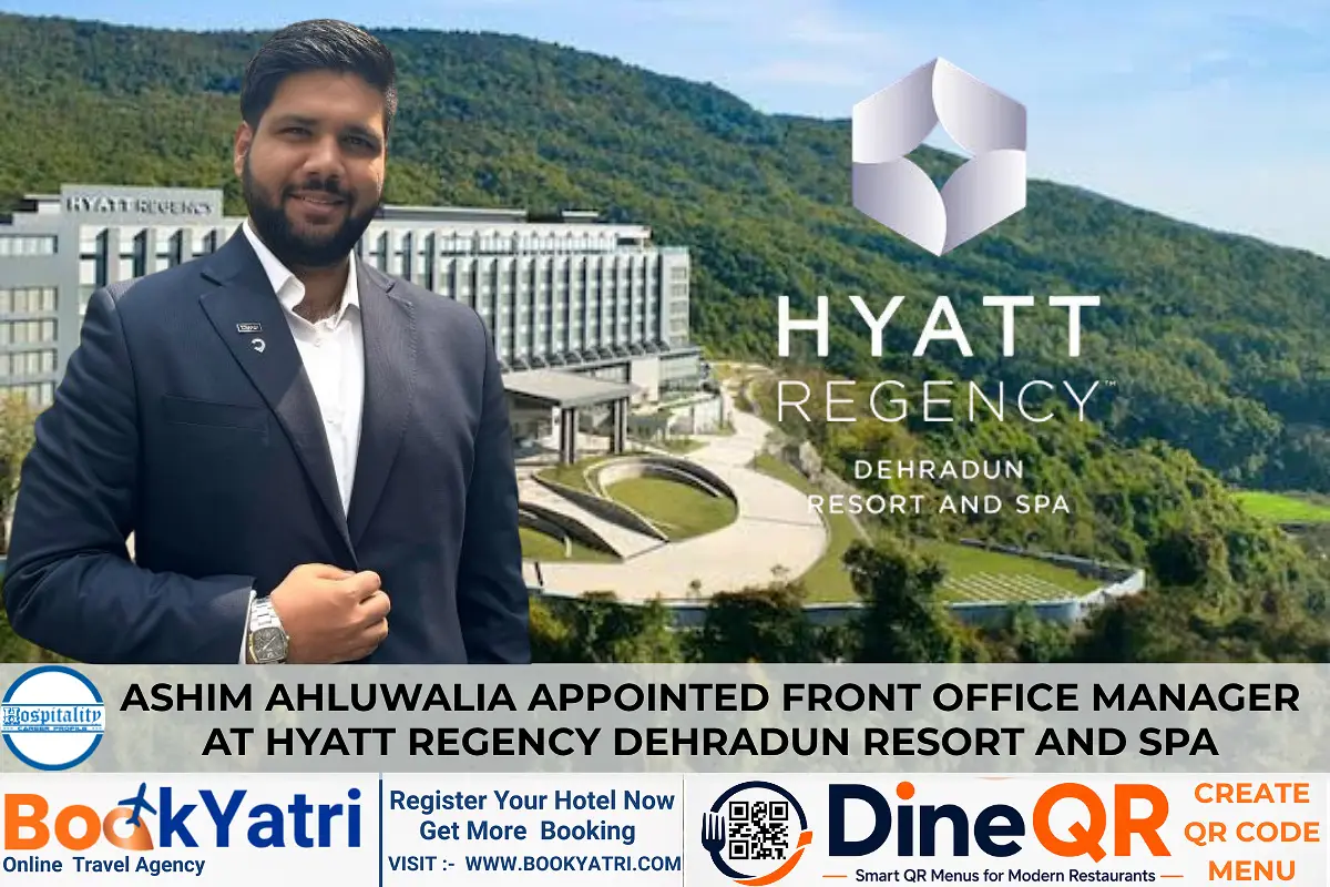 Ashim Ahluwalia Appointed New FOM at Hyatt Regency Dehradun