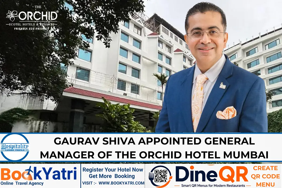 Gaurav Shiva Appointed General Manager of The Orchid Hotel Mumbai