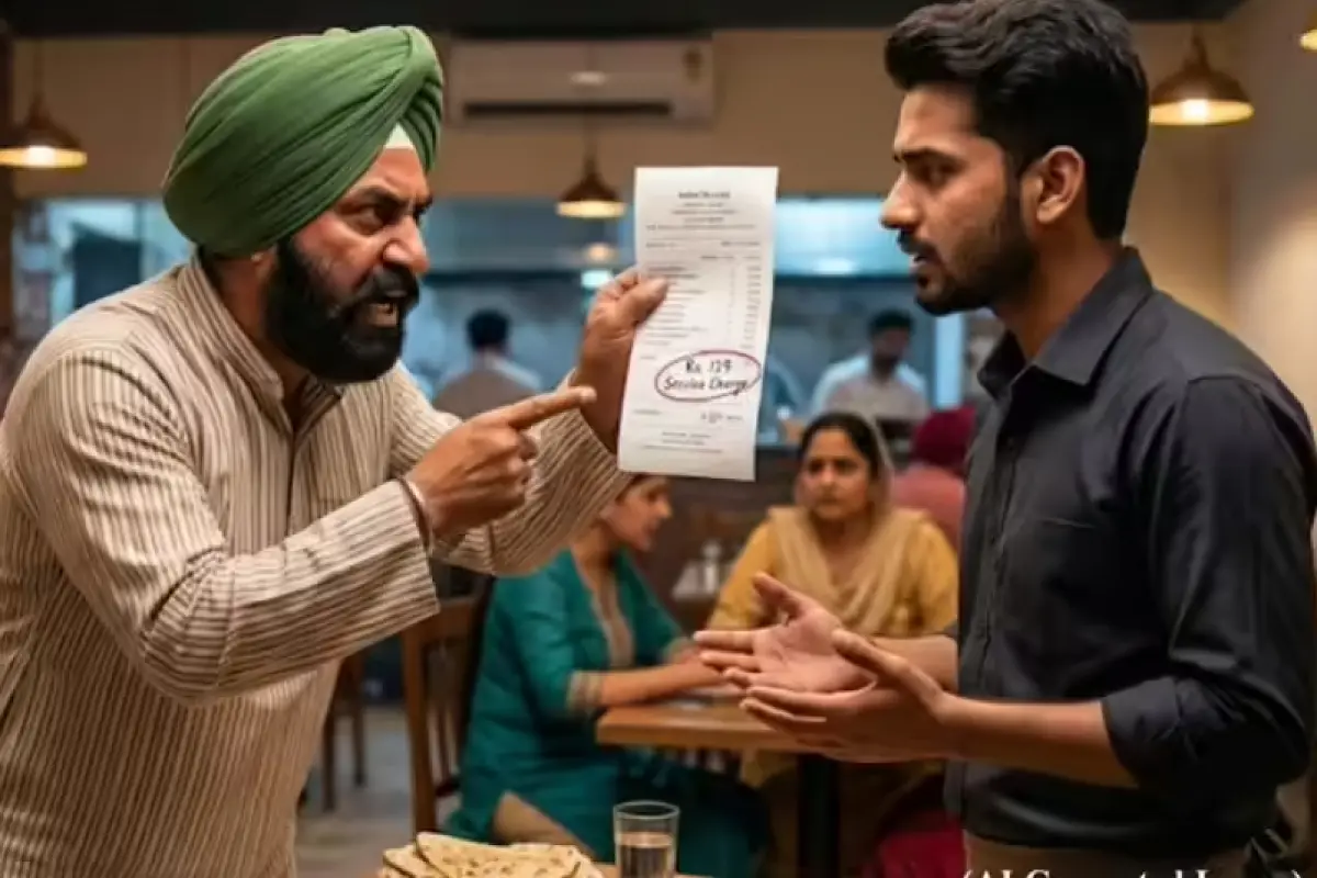 Restaurant Ordered to Pay ₹5,000 for Imposing ₹129 Service Charge in Punjab
