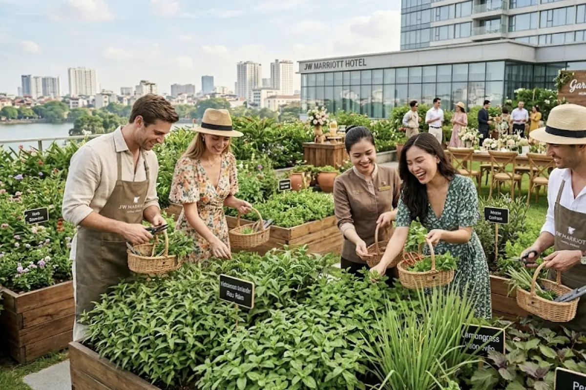 Garden Party Package Blooms at Four JW Marriott Vietnam Hotels