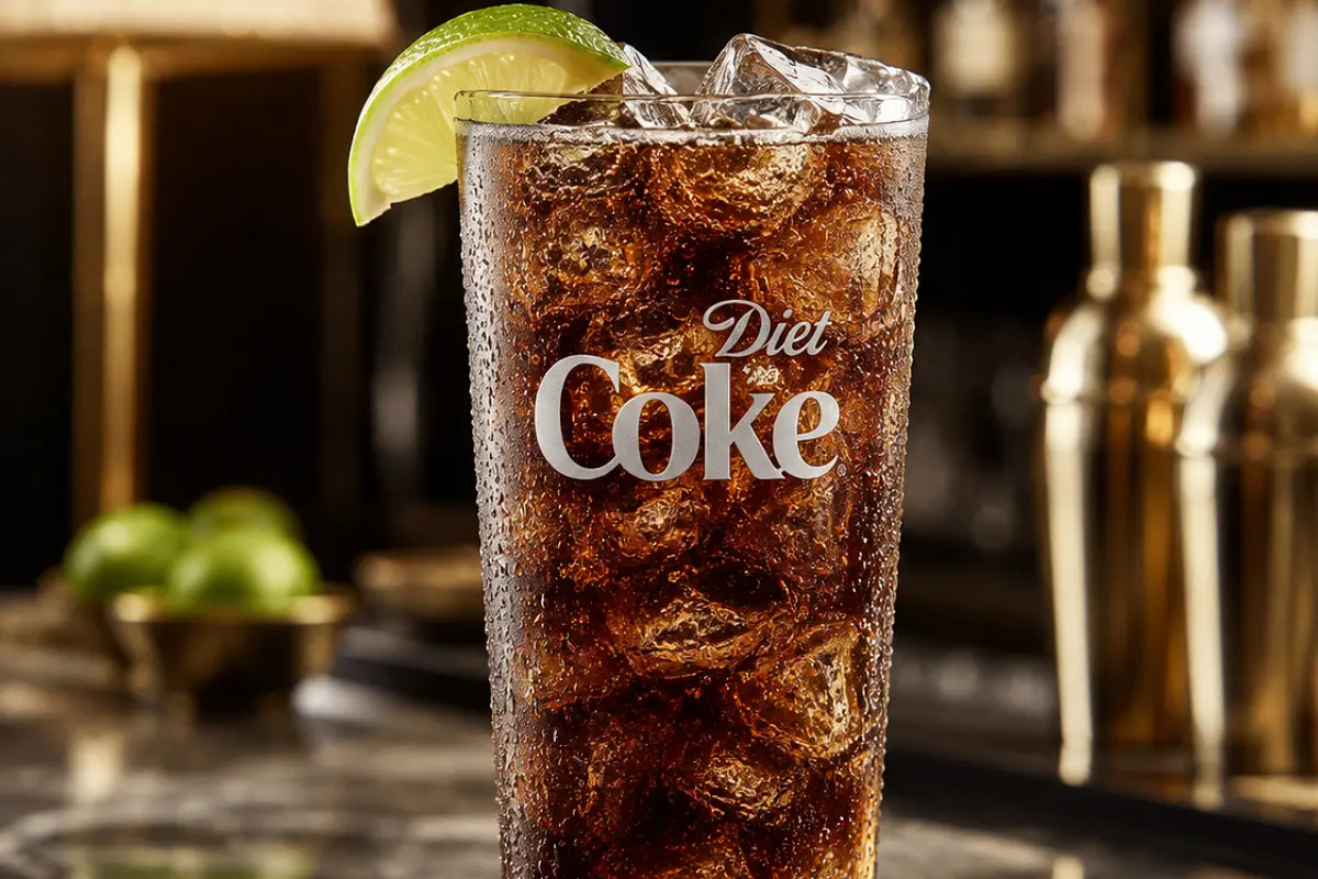 Classic Diet Coke & Lime Mocktail Recipe