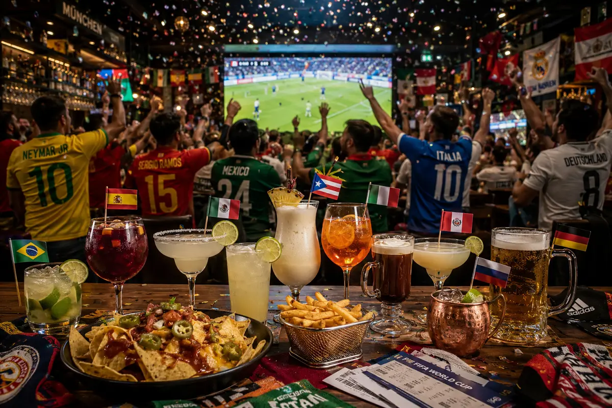 FIFA-Inspired Drinks: Cocktails and Beverages Every Fan Should Know
