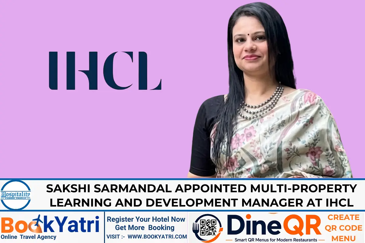 IHCL Names Sakshi Sarmandal Multi-Property L&D Manager in Indore
