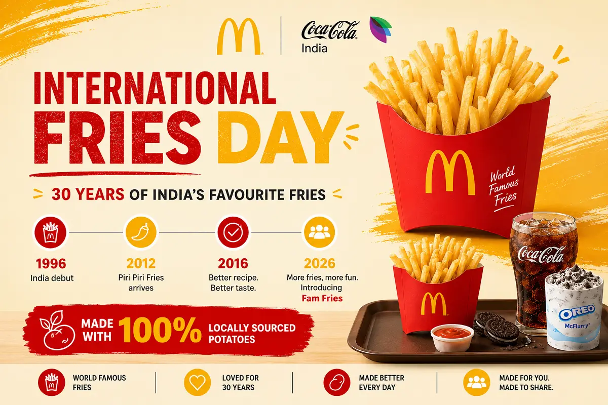 McDonald’s India Launches Fam Fries on International Fries Day