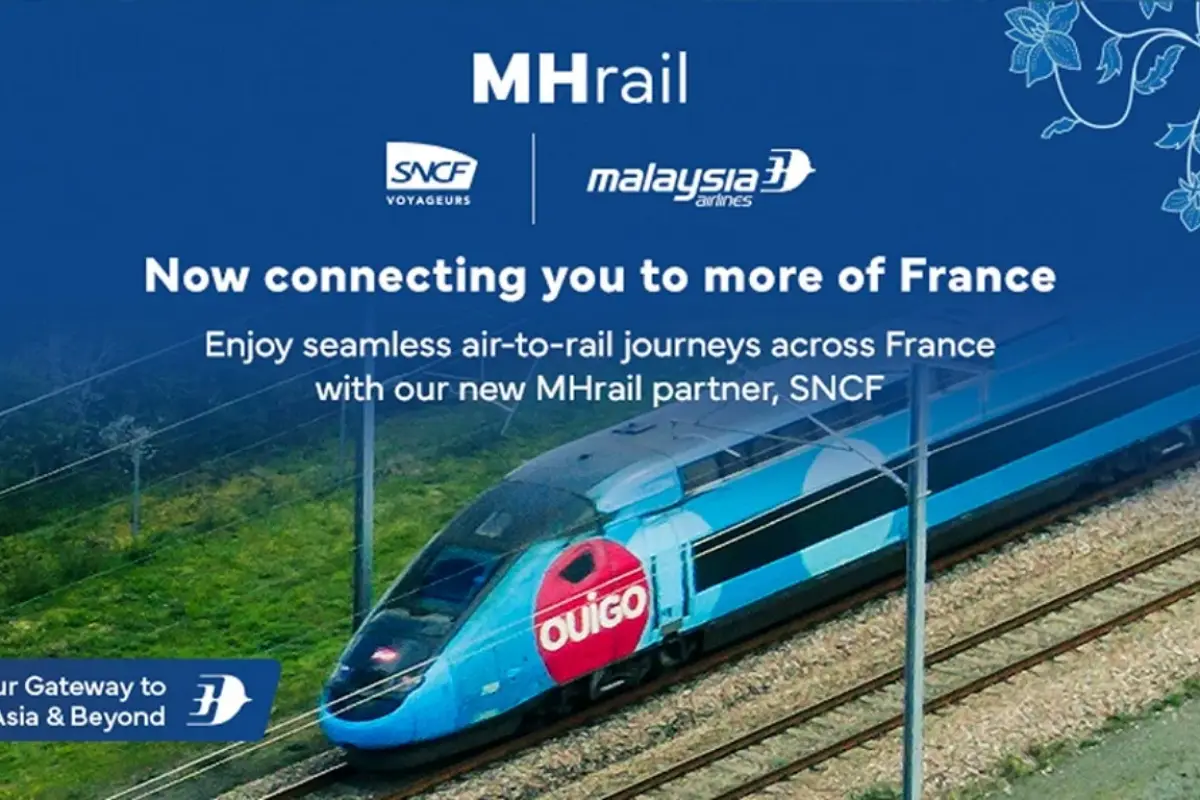 Malaysia Airlines Expands France Network Through SNCF Rail Partnership