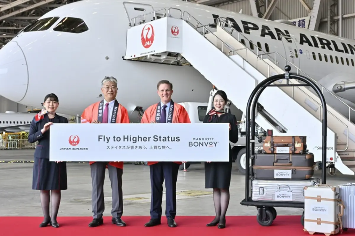 Marriott Bonvoy and Japan Airlines Launch Reciprocal Elite Partnership