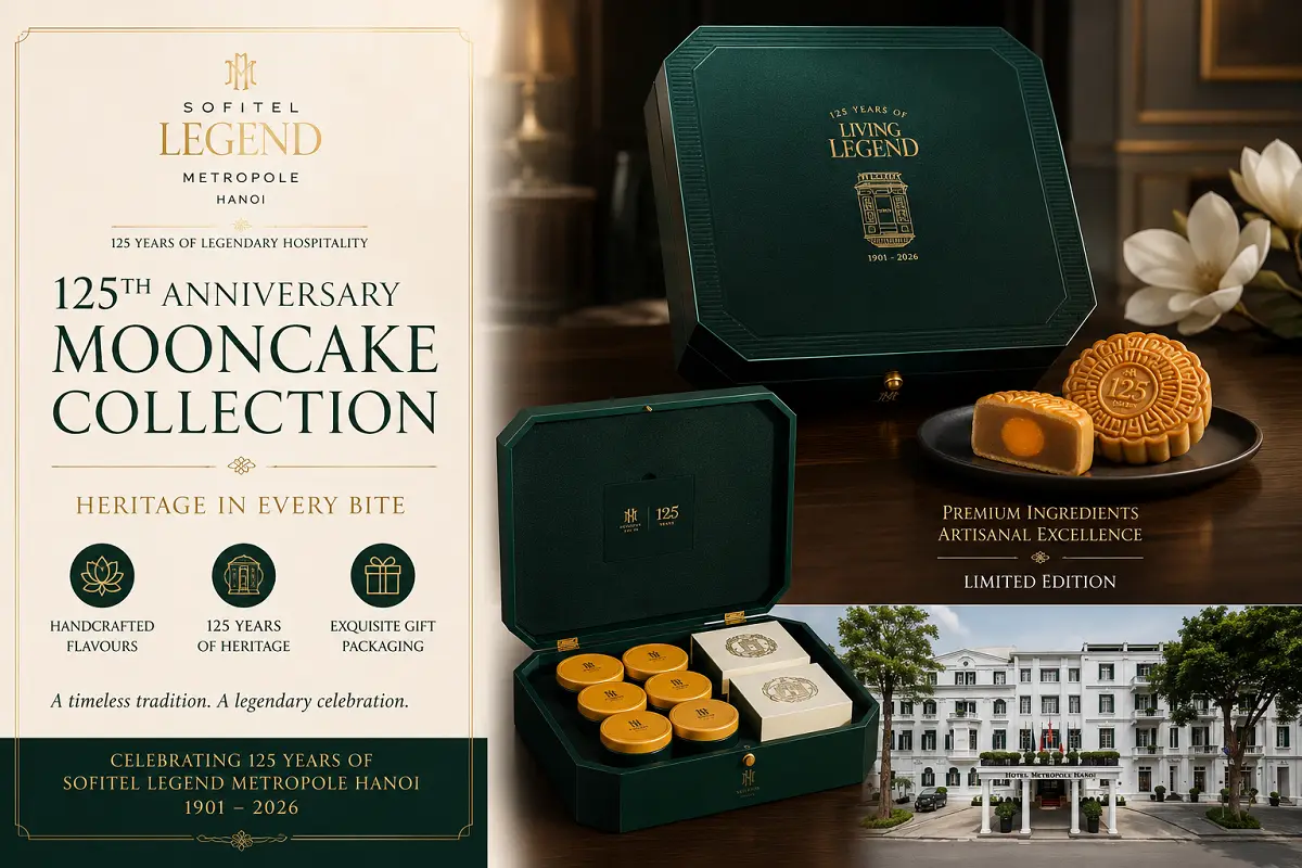 Sofitel Legend Metropole Hanoi Unveils 125th Anniversary Mooncake Collection