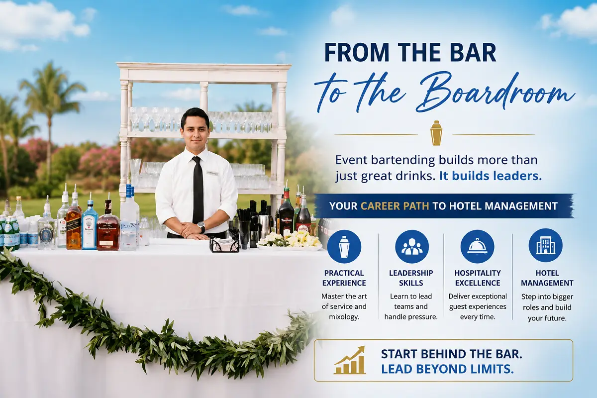 Event Bartending Builds the Next Generation of Hotel Leaders
