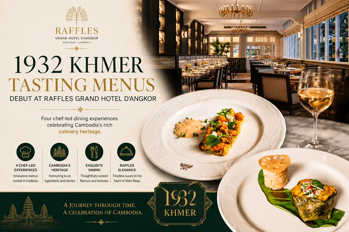 1932  Khmer Unveils Four New Tasting Menus in Siem Reap