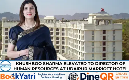 Khushboo Sharma Elevated to Director of HR at Udaipur Marriott Hotel