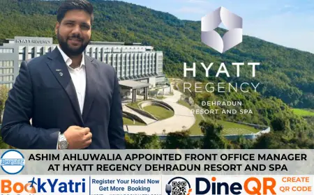 Ashim Ahluwalia Appointed New FOM at Hyatt Regency Dehradun