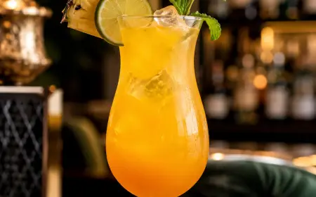 Guinea bissau Cocktail Recipe with SOP, Garnish & Presentation Guide