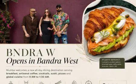 BNDRA W Opens in Bandra West as All-Day Dining Destination
