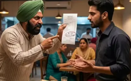 Restaurant Ordered to Pay ₹5,000 for Imposing ₹129 Service Charge in Punjab