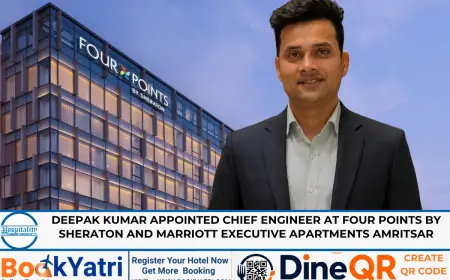 Deepak Kumar Appointed Chief Engineer at Four Points Sheraton Amritsar
