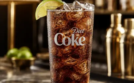 Classic Diet Coke & Lime Mocktail Recipe