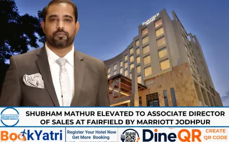 Shubham Mathur Elevated to Associate Director of Sales at Fairfield