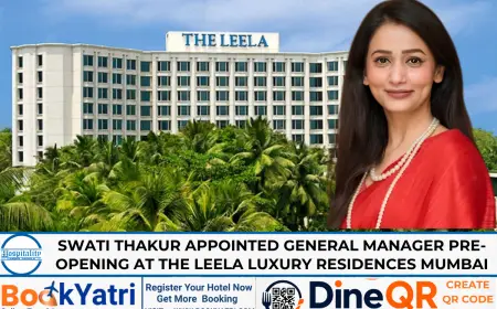Swati Thakur New General Manager (Pre-Opening) at The Leela Palaces Mumbai