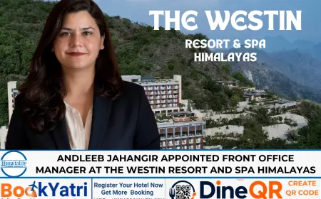 Andleeb Jahangir Appointed FOM at The Westin Himalayas