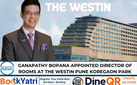 Ganapathy Bopana Appointed Director of Rooms at The Westin Pune