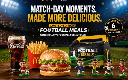 McDonald’s India and Coca-Cola Launch Limited-Edition Football Meals with Exclusive Collectibles