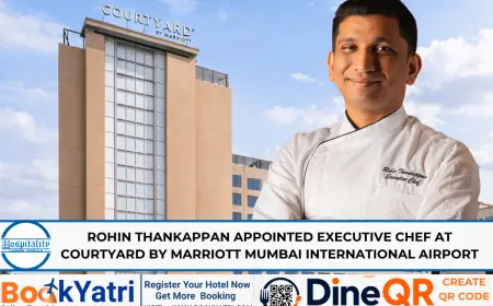 Courtyard Mumbai Airport Names Rohin Thankappan Executive Chef
