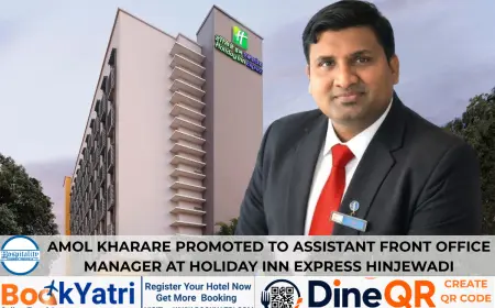 Amol Kharare Promoted to Assistant Front Office Manager at Holiday Inn Express Hinjewadi