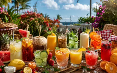 Best Drinks for the Month of July: 25 Refreshing Beverages to Beat the Summer Heat