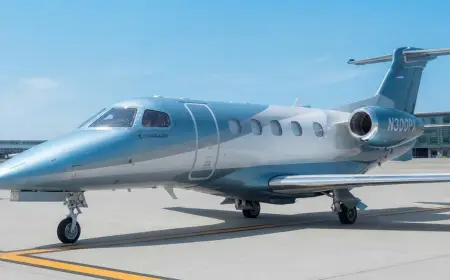 Japan Biz Aviation Takes Delivery of Japan’s First Embraer Praetor 600