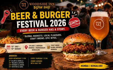 Woodside Inn Launches Bazaar Binge Beer & Burger Festival