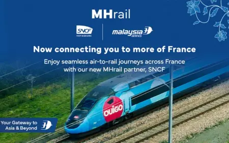 Malaysia Airlines Expands France Network Through SNCF Rail Partnership