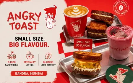 Angry Toast Opens in Bandra With Mini Sandwiches and Micro Roastery